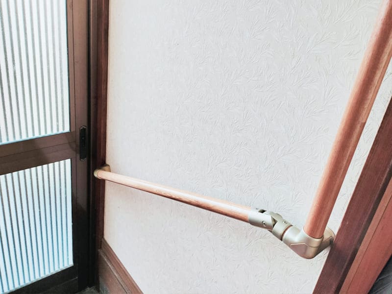手すりの取り付けイメージ